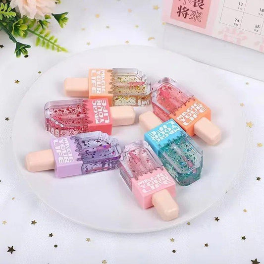 Ice cream Shape Lip Oil - 1 -Piece