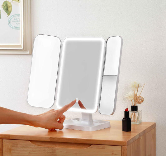 LED Folding Cosmetic Mirror