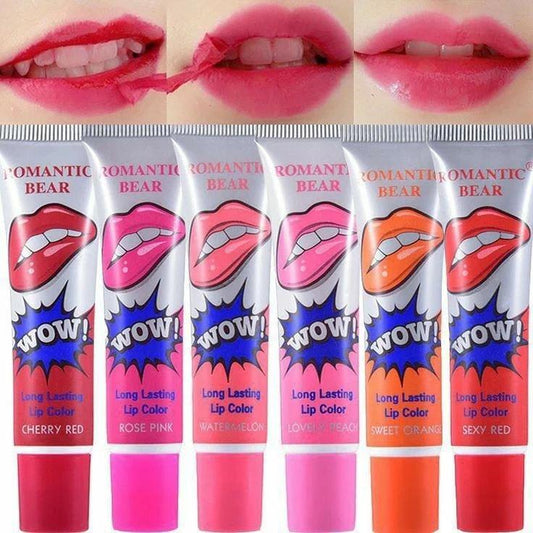 6pcs Long Lasting Lip Color