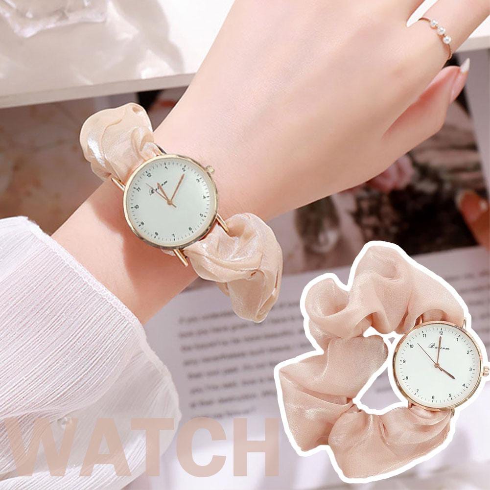 Cute Scrunchie Watches For Women