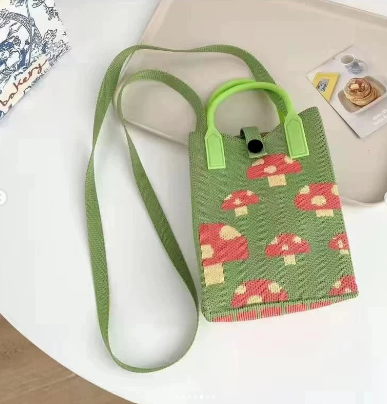 Kawai Women Cross Body Bag With Long Stripe