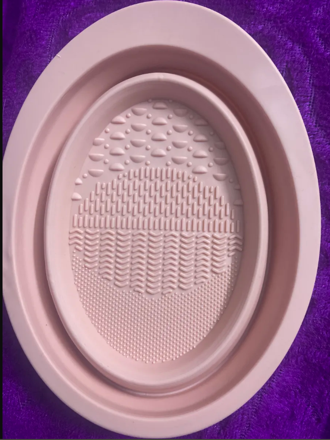 Silicone Makeup Brushes Cleaning Bowl