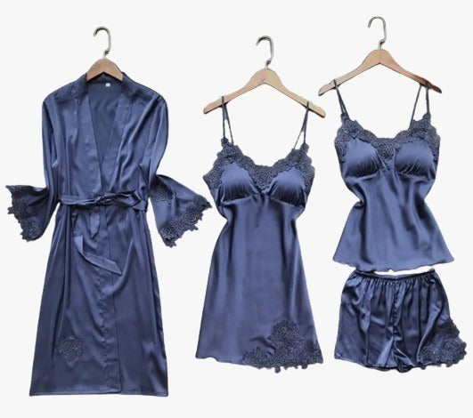 4 - Piece Bridal Nightwear
