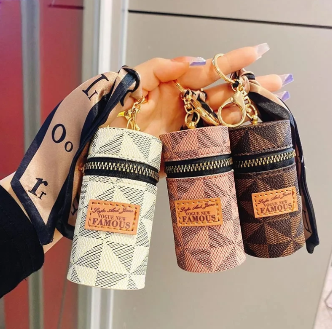 Cute Mini Bucket Keychain Pouch