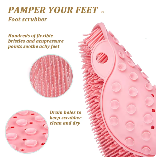 Bathroom Bath Silicone Massager Pad