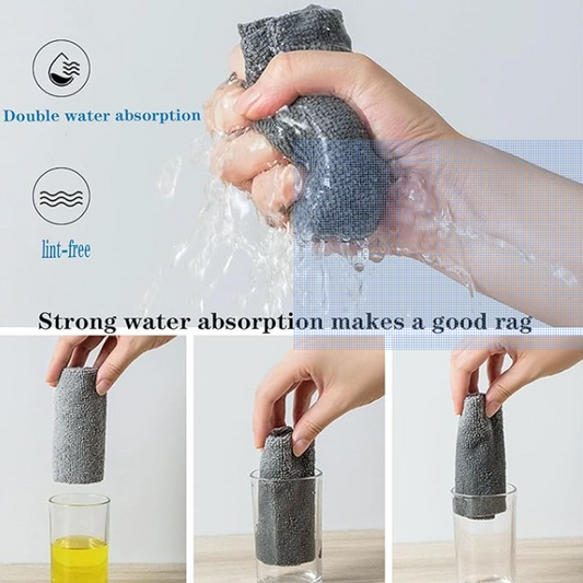 Reusable Microfibre Cleaning Clothes