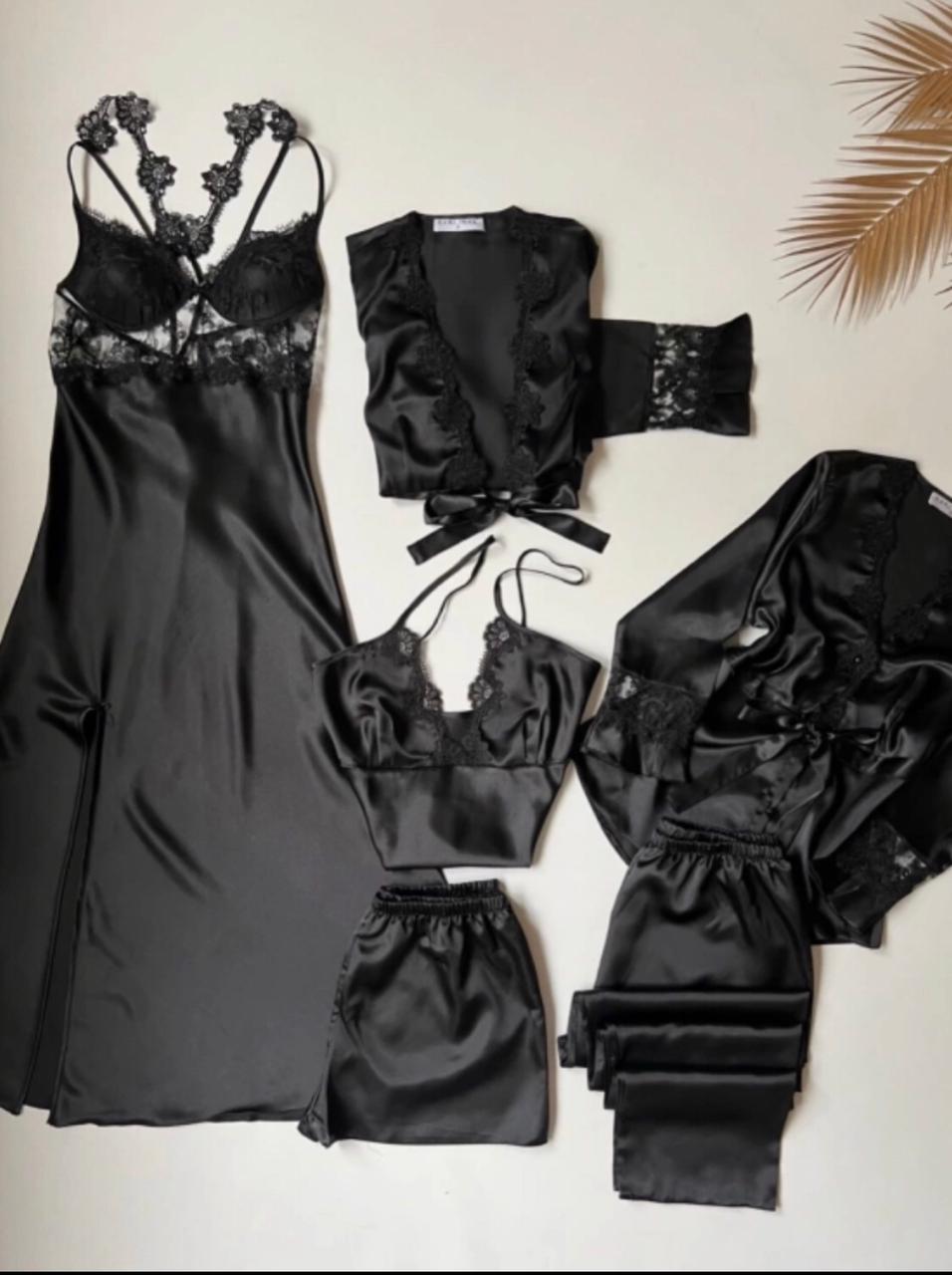 6 Pieces Nighty Bridal