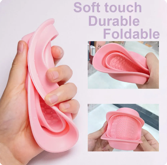 Silicone Makeup Brushes Cleaning Bowl