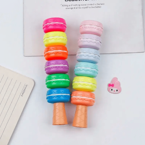 6 Colors Macaron Highlighter