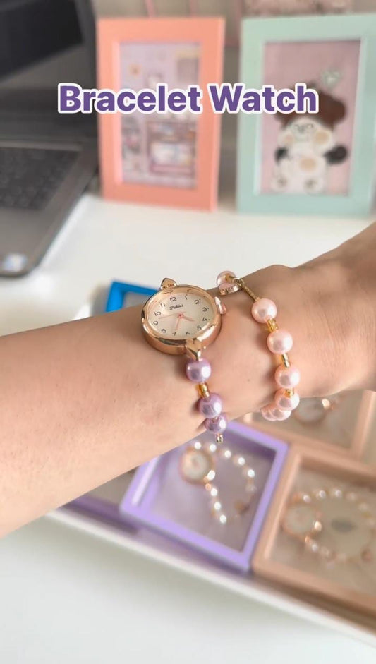 Ibbi Beads Bracelet Watch With Box