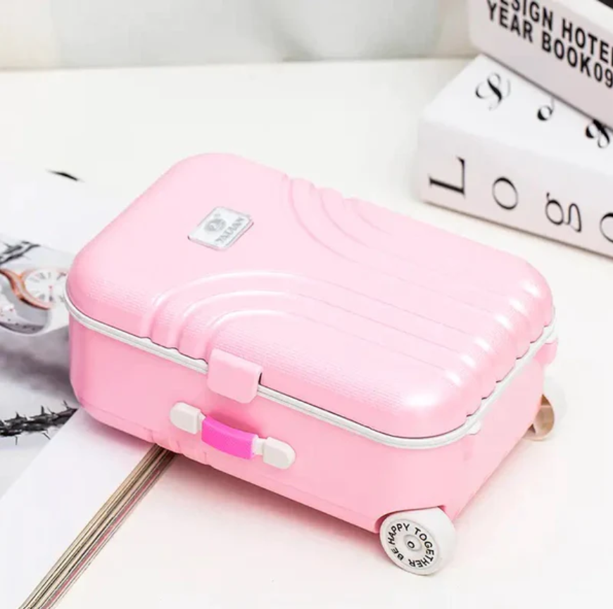 Mini Suitcase Jewellery Storage Box