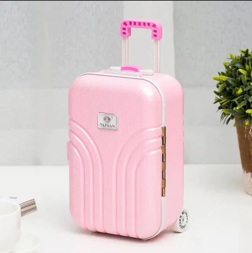 Mini Suitcase Jewellery Storage Box