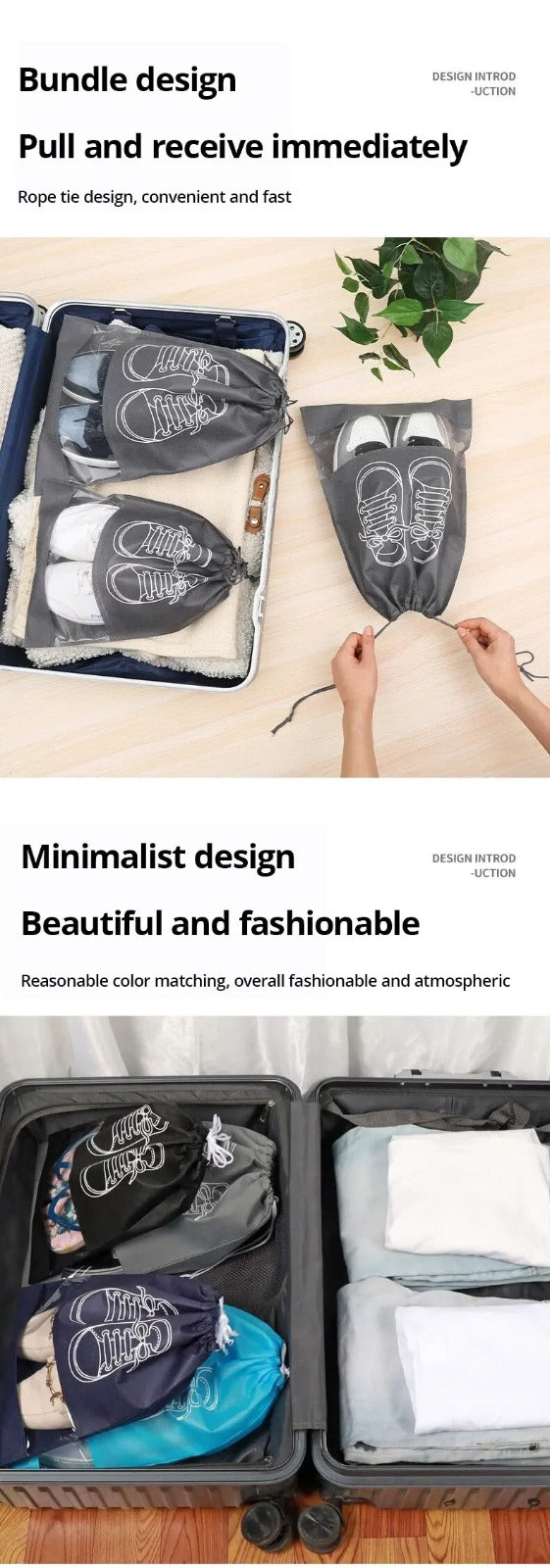 6pcs Shoes Storage Bags