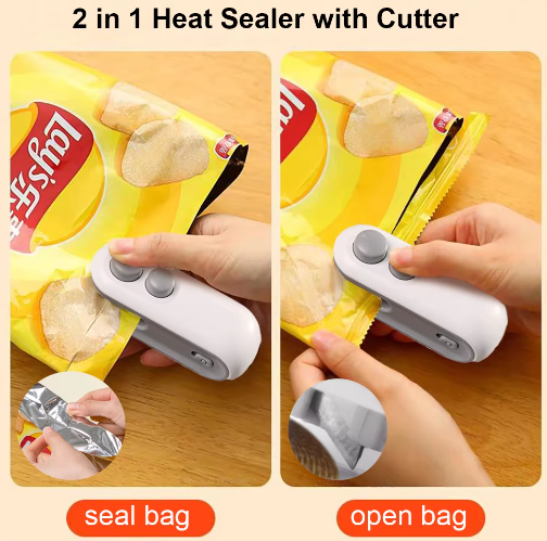 Magnetic Rechargeable Plastic Bag Sealer