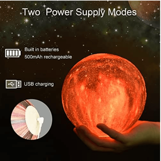 Planet Touch Lamp With Remote