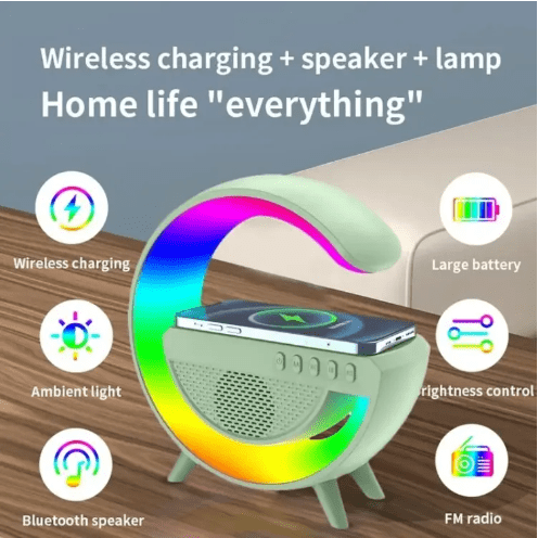 Smart Lamp, Wireless Charger & Speaker