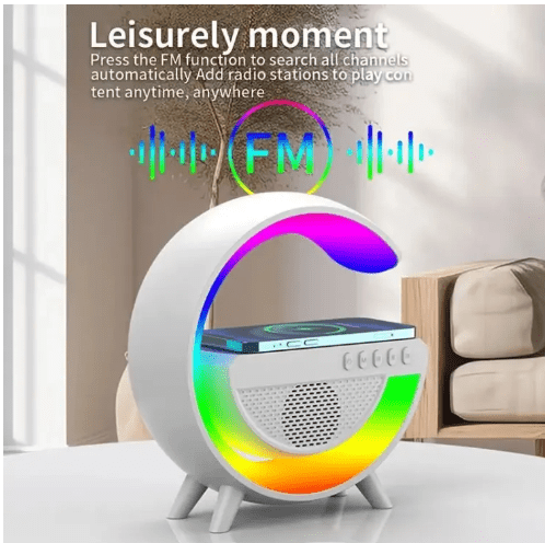 Smart Lamp, Wireless Charger & Speaker