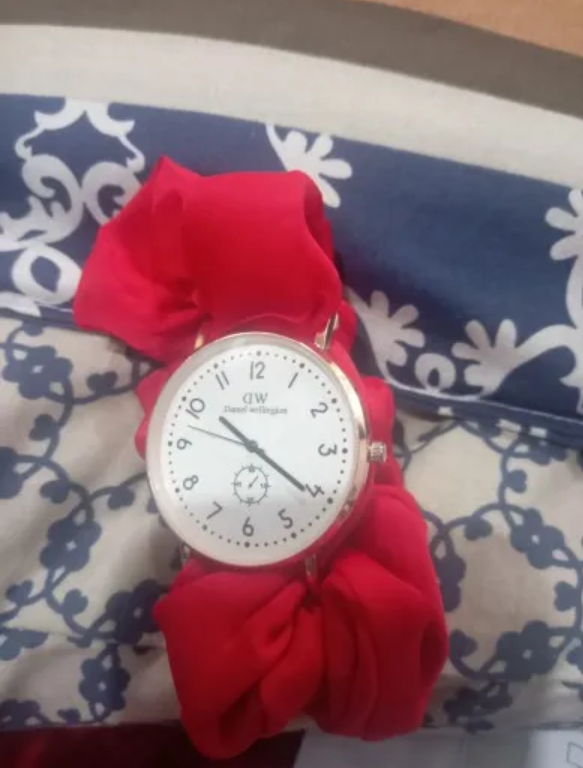Cute Scrunchie Watches For Women