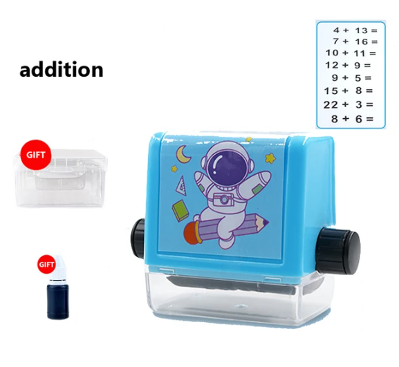 Math Rolling Stamp For Addition & Subtraction
