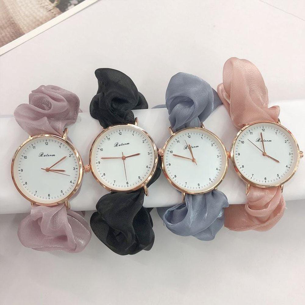 Cute Scrunchie Watches For Women
