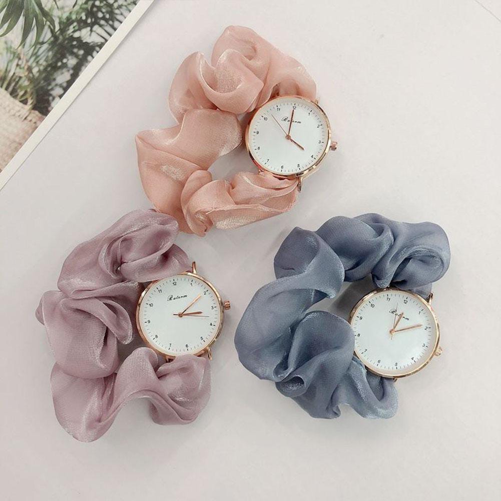 Cute Scrunchie Watches For Women