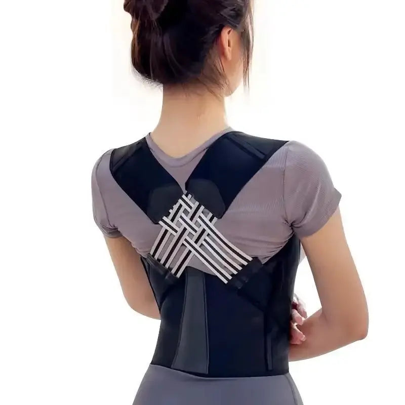 Posture Body Support Corrector for Men & Women | Comfortable Back Alignment Brace for Better Posture