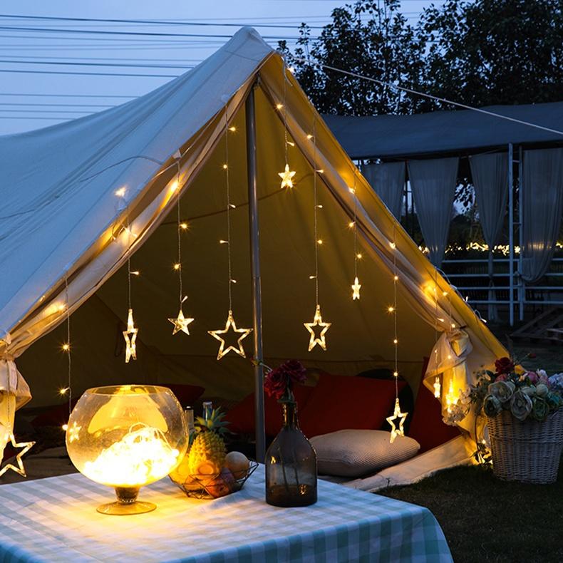 LED Star Lights - 12 Stars