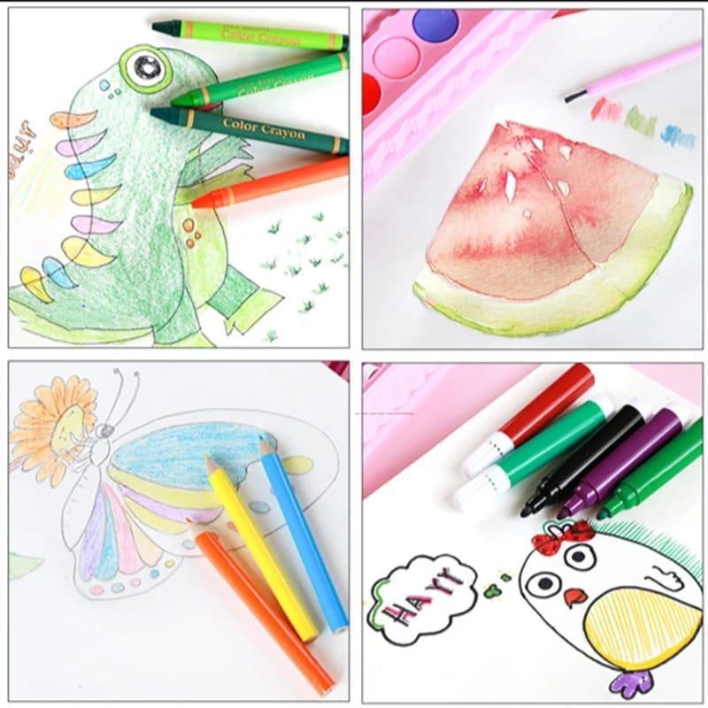 86Pcs Children Drawing Set