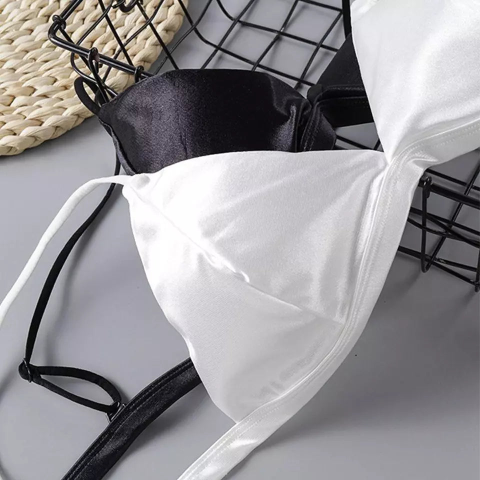 Women Seamless Bras Deep V Push Up Polyester Bralette Breathable Tube Top
