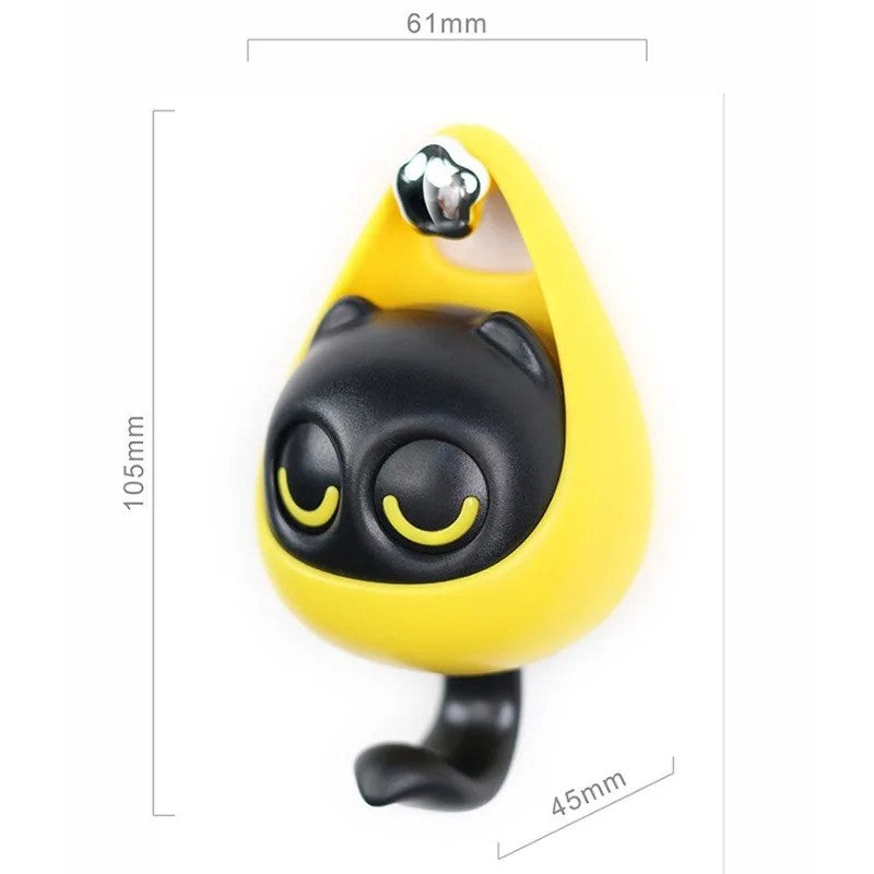 Cute Cat Eye Keychain Holder
