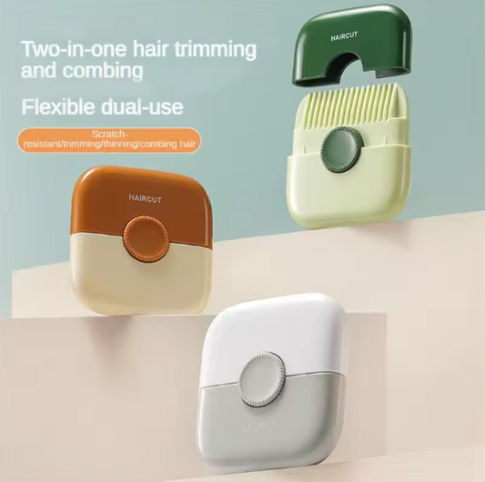 Compact Baby Hair Clipper & Scissors Set