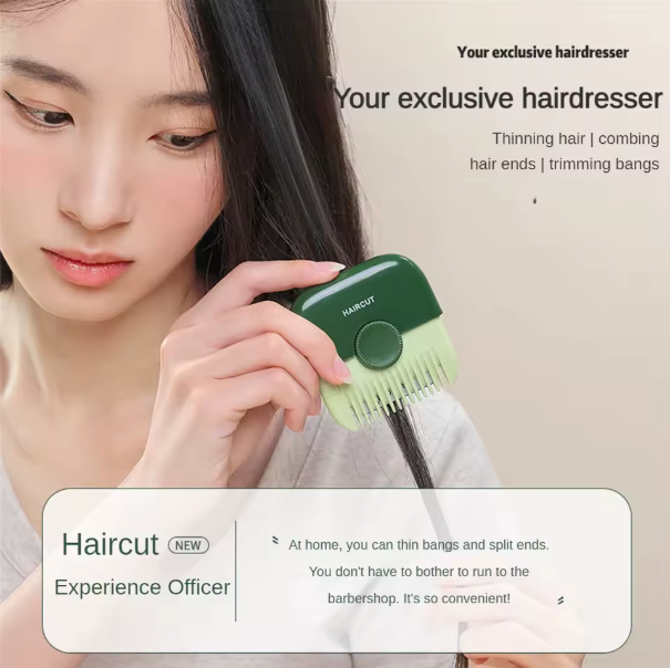 Compact Baby Hair Clipper & Scissors Set