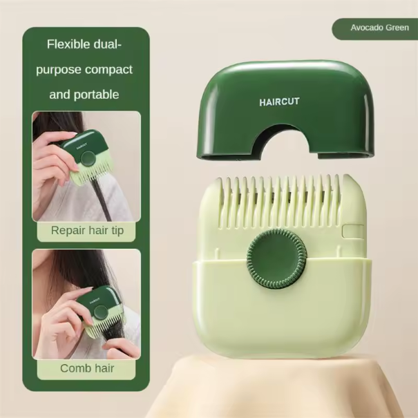 Compact Baby Hair Clipper & Scissors Set
