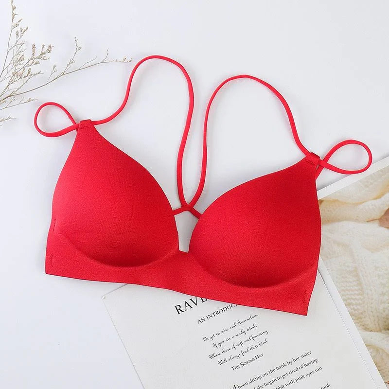Seamless Wireless Backless Bra for Women - Comfortable Invisible Support