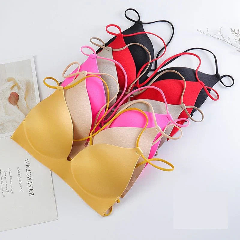 Seamless Wireless Backless Bra for Women - Comfortable Invisible Support