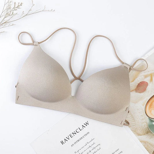 Seamless Wireless Backless Bra for Women - Comfortable Invisible Support