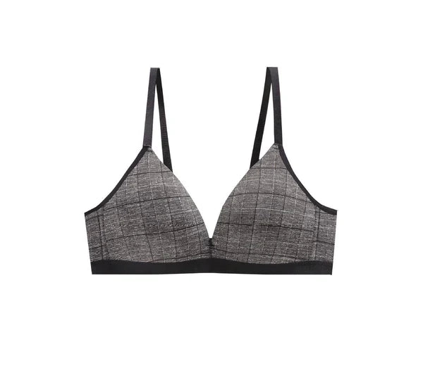 Thin & Light Scarless Girl's Bra, Simple And Comfortable, Small Chest No Steel Ring New Style