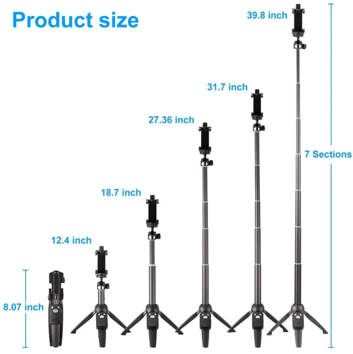 Wireless Selfie Stick & Tripod