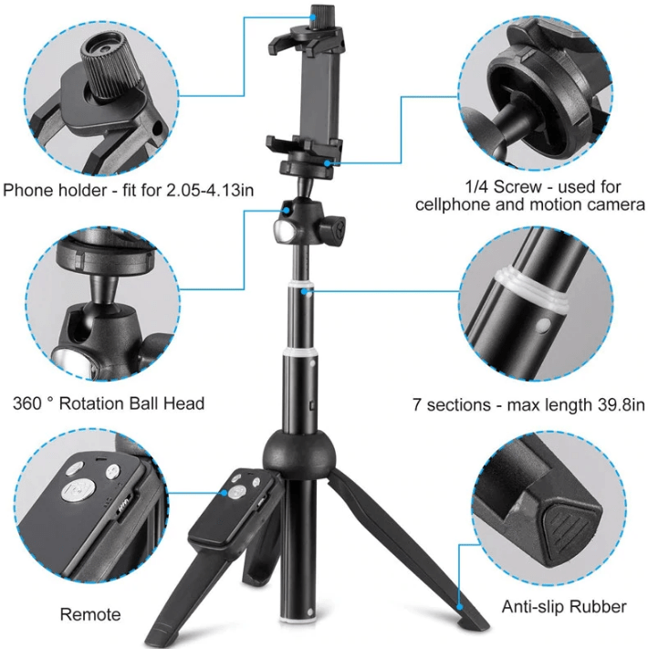 Wireless Selfie Stick & Tripod