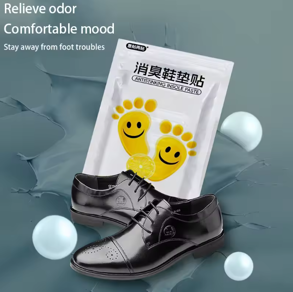 Sports Shoes Deodorant Paste - 10pcs, Lemon Fresh Foot Odor Solution