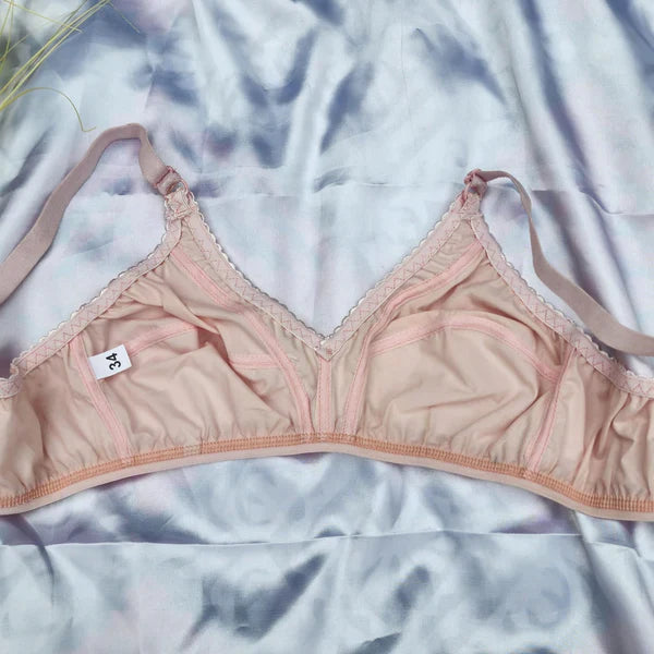 Soft Classic Cotton Non-Padded Bra - Comfortable Everyday Support