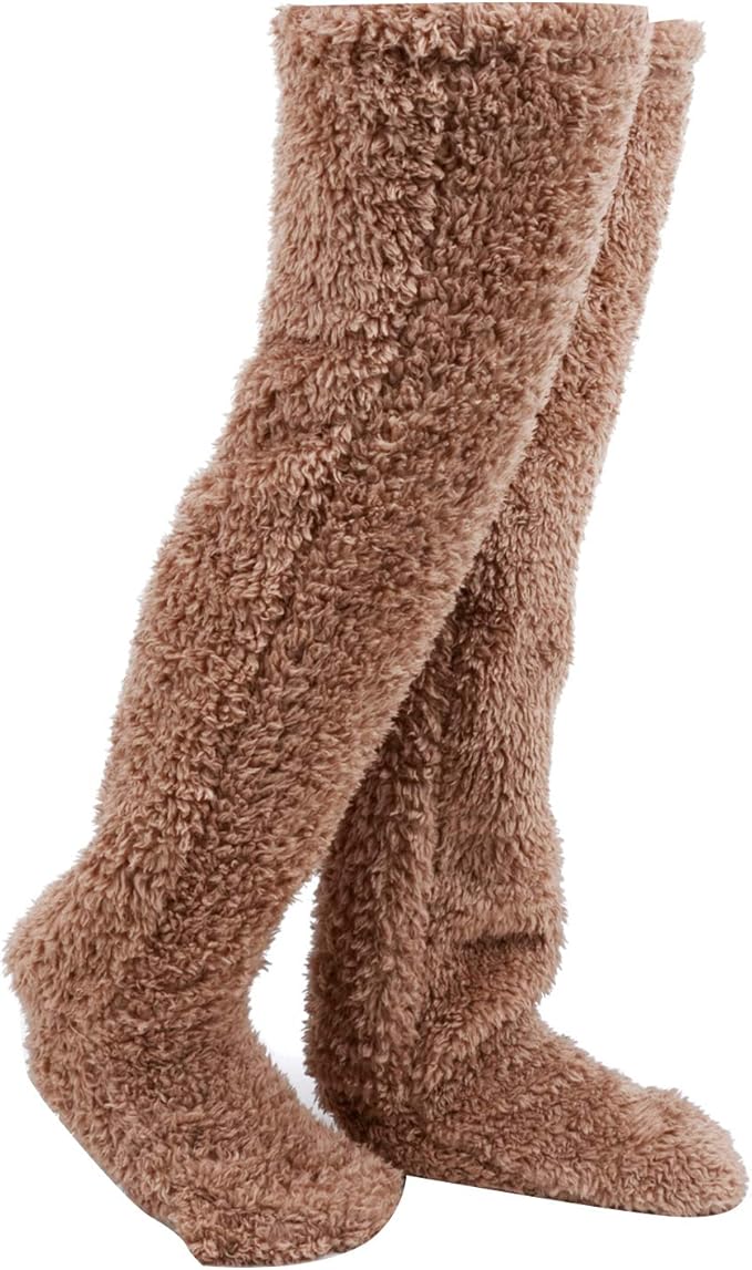 Fluffy Fur Winter Home Socks - Cozy & Warm