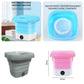 Foldable Washing Machine With Free Laundry Beads