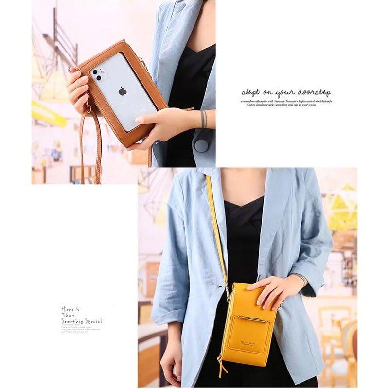 Multi Compartment Crossbody Bag