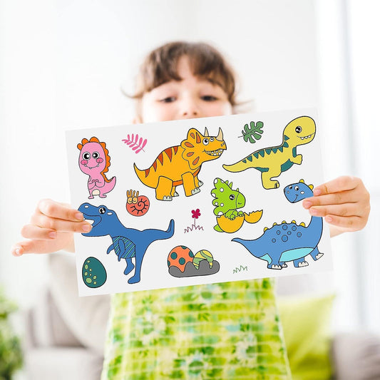 Coloring Paper Roll