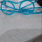 Glasses style Plastic Straw