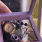 Crystal Beads Bracelet Watch With Box