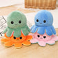 Reversible Octopus Plush