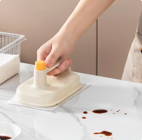 Disposable Magic Cleaning Brush With Cloth