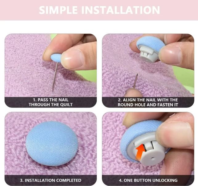 Bedsheet Clips Set